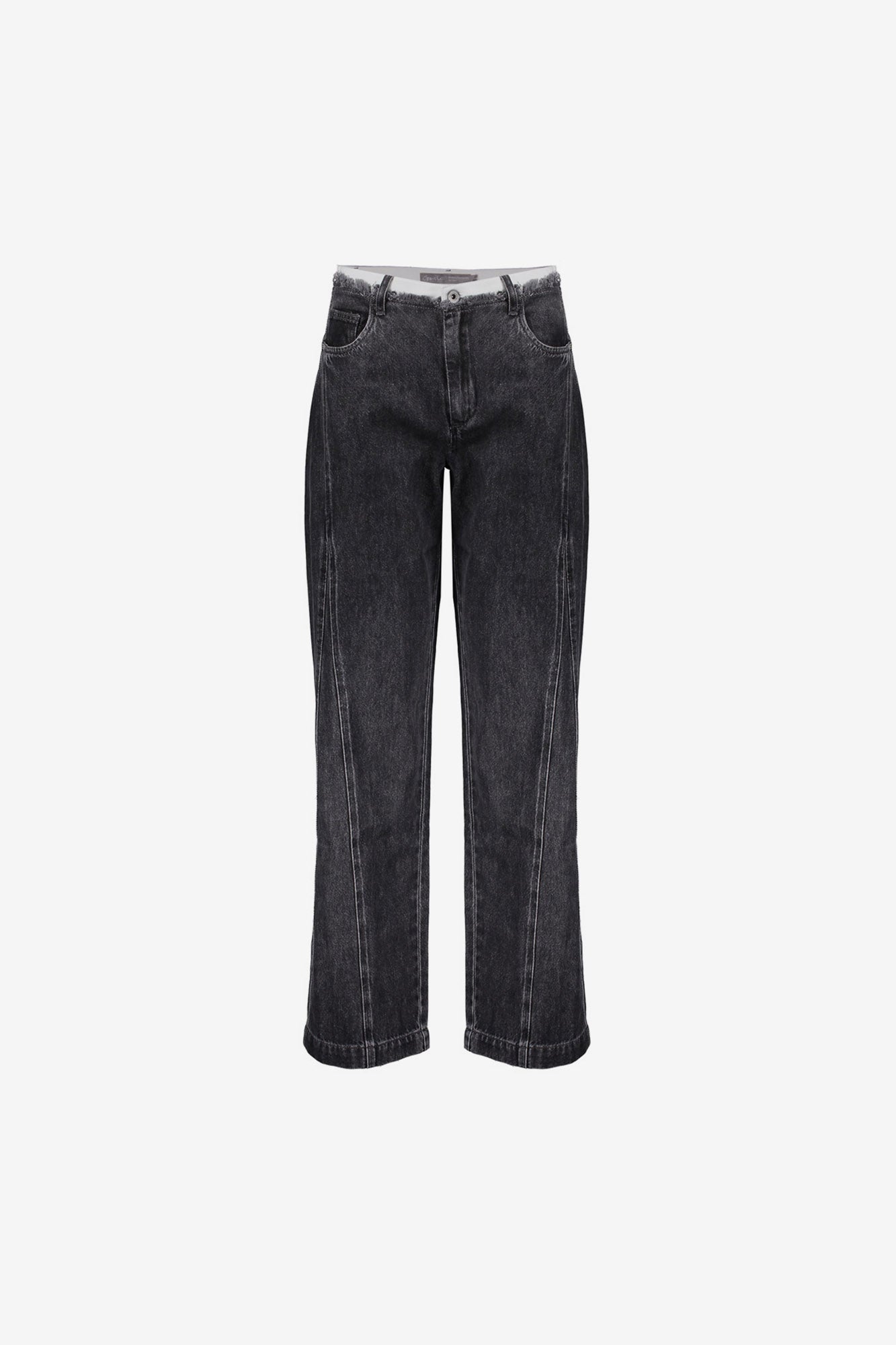 Geisha Damen-Jeans mit Doppelbund