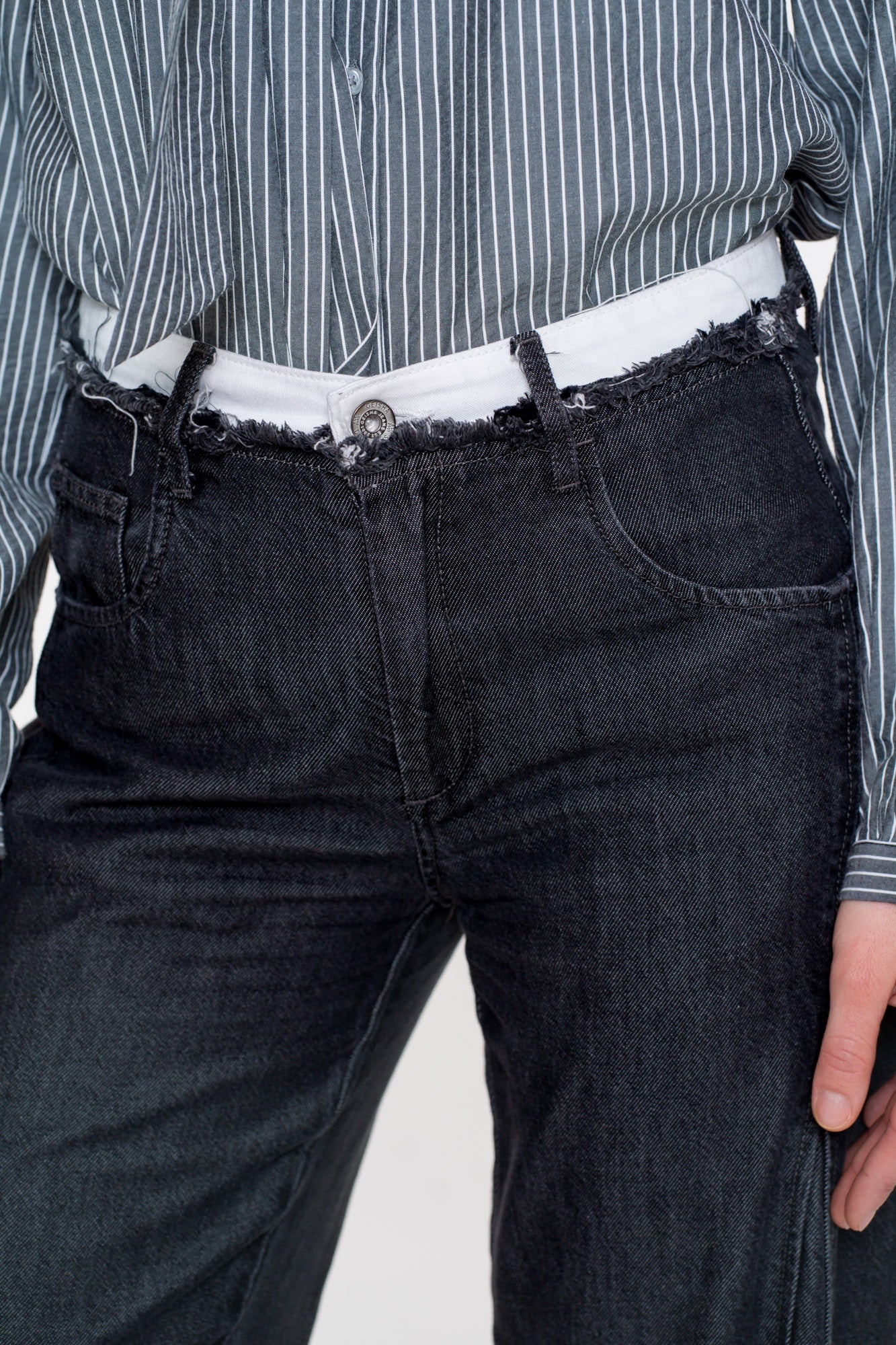 Geisha Damen-Jeans mit Doppelbund