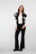 Geisha Damen-Flared-Jeans mit Lurex