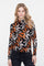 Geisha Damen Top mit gesmokten Details