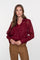 Geisha Damenbluse aus transparenter Stoff mit Reliefdesign