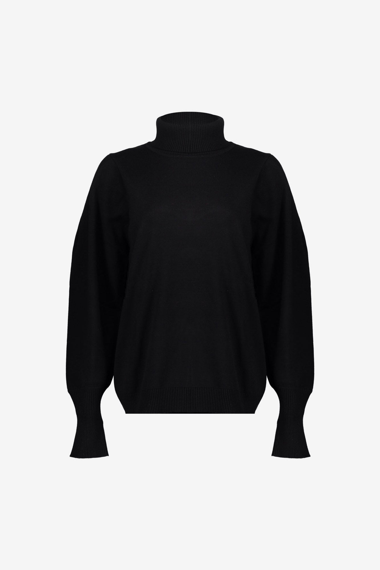Geisha Damen Basic-Pullover mit Puffärmeln