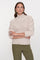 Geisha Damenpullover mit Zopfmuster und Rollkragen
