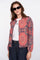 Geisha Damenjacke mit farbenfrohem Paisleymuster