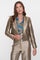 Geisha Damenkurzblazer in Gold mit Reverskragen