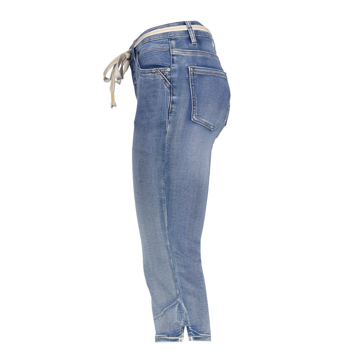 Geisha Fashion Damen Capri Jeans