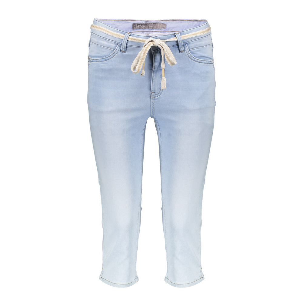 Geisha Fashion Damen Capri Jeans