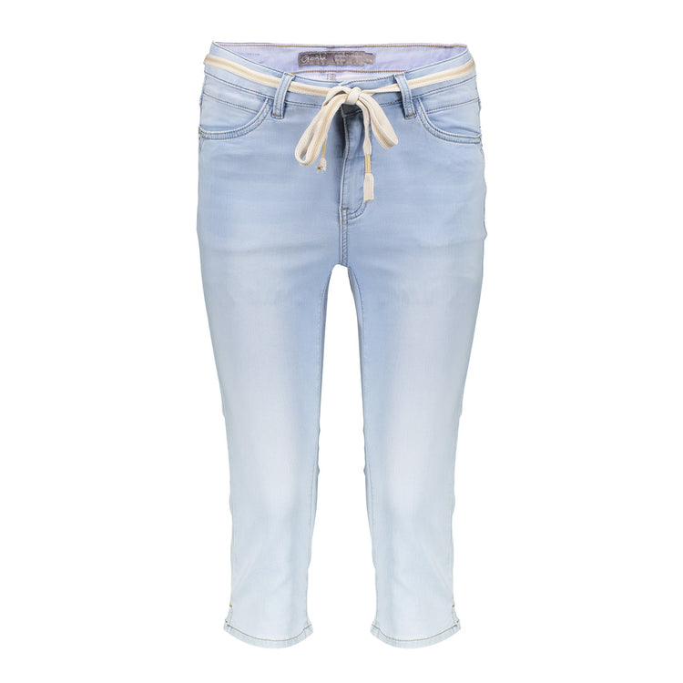 Geisha Fashion Damen Capri Jeans
