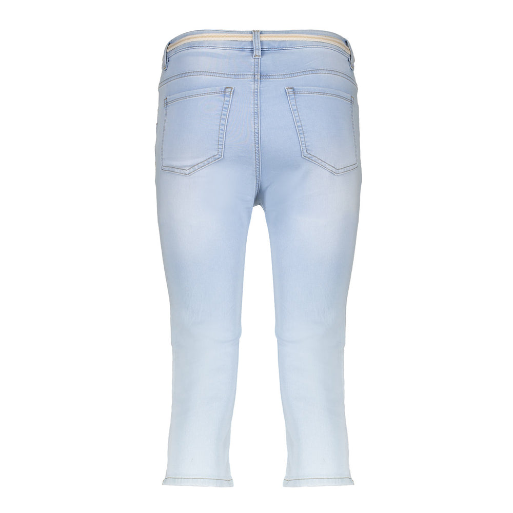 Geisha Fashion Damen Capri Jeans