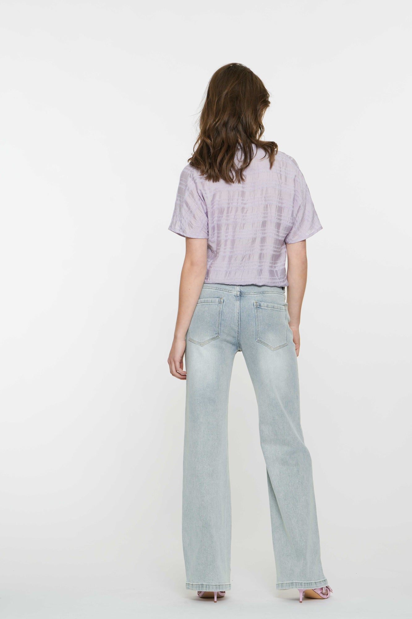 Geisha Fashion Damen Jeans mit Strasssteinen