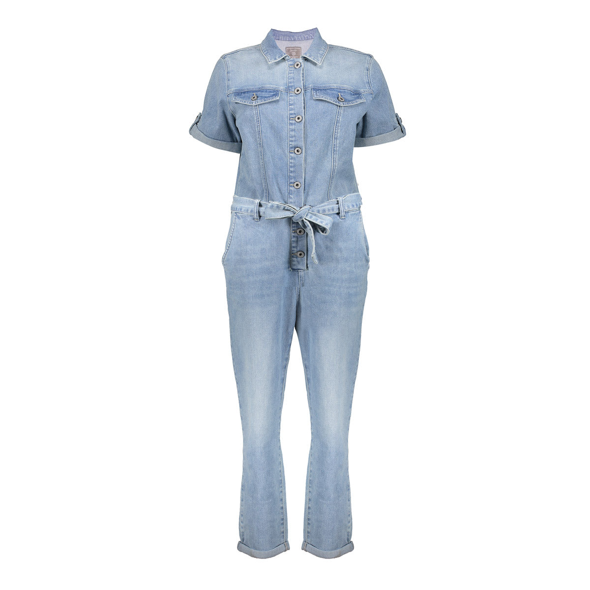 Geisha Fashion Damen Denim Jumpsuit