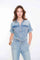 Geisha Fashion Damen Denim Jumpsuit