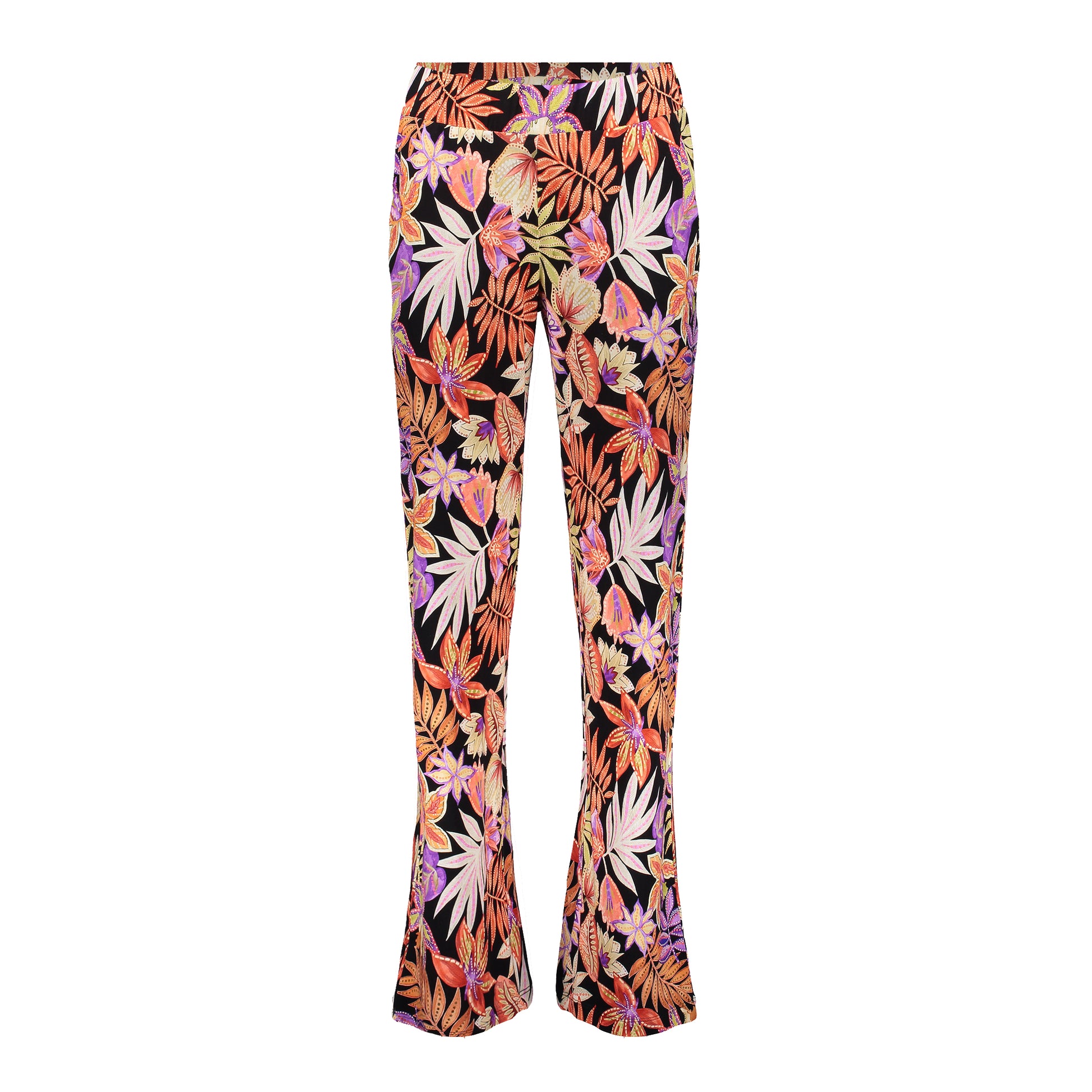 Geisha Fashion Damen Jerseyhose mit Print
