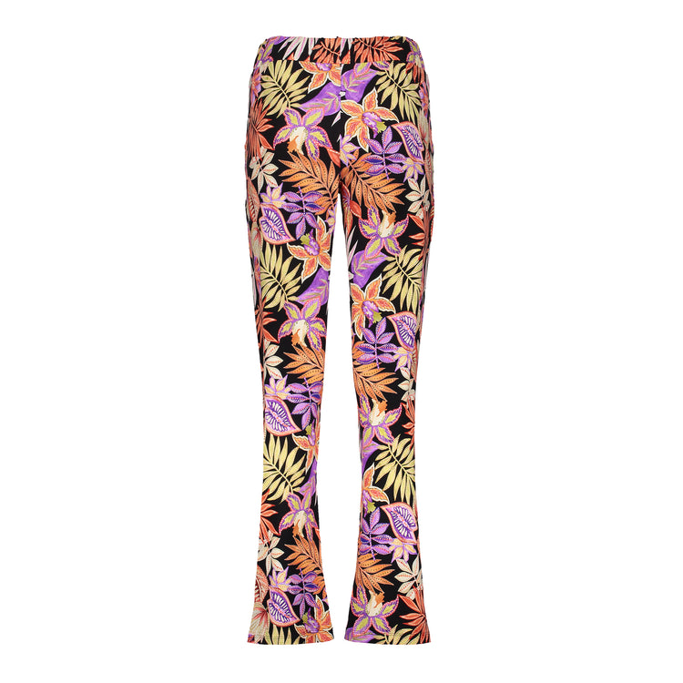 Geisha Fashion Damen Jerseyhose mit Print