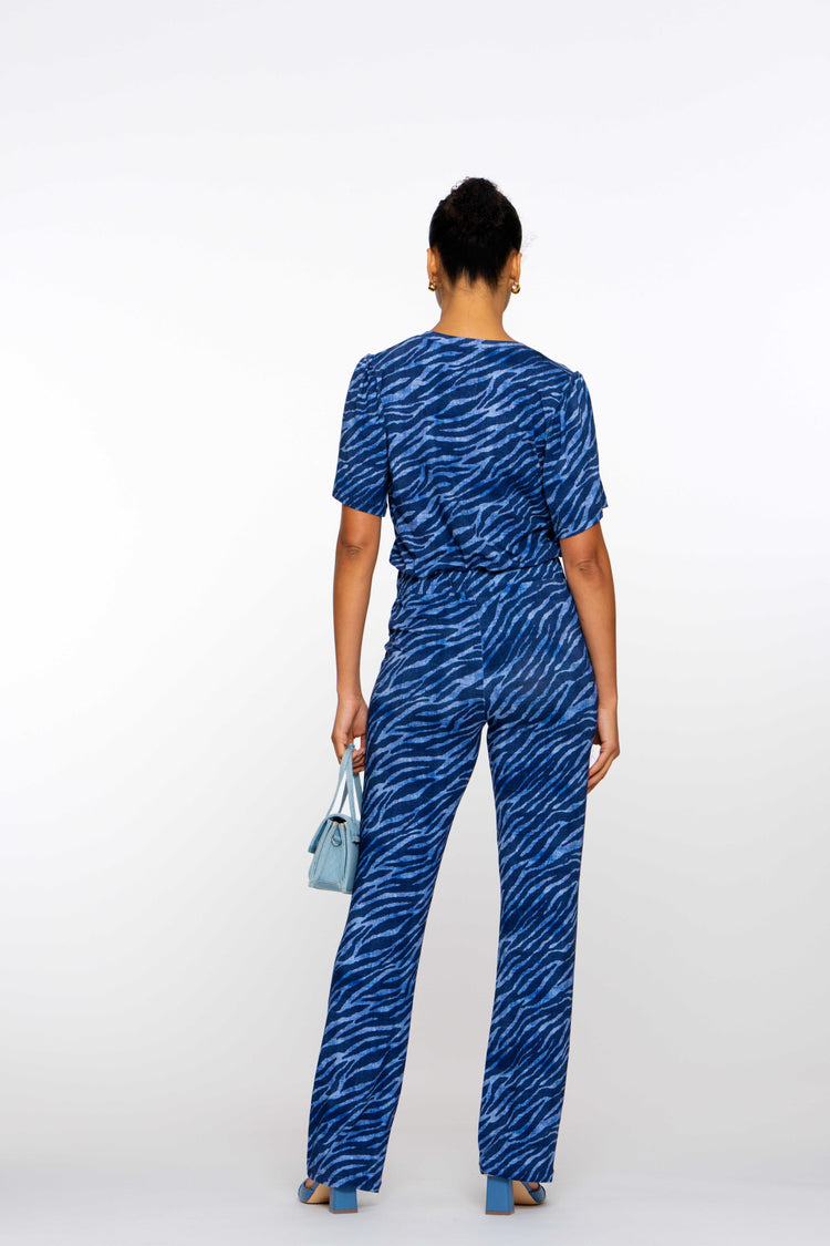 Geisha Fashion Damen Jerseyhose mit Print