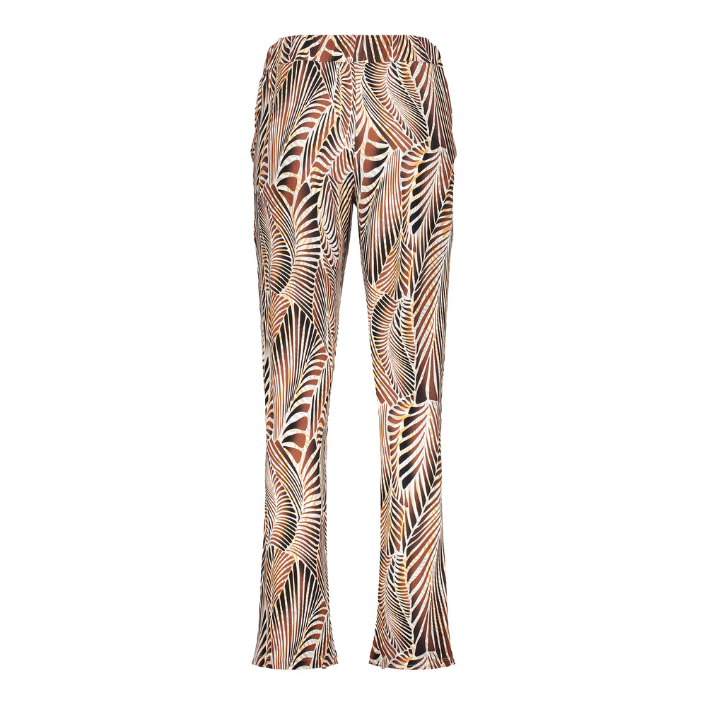 Geisha Fashion Damen Jerseyhose mit Print
