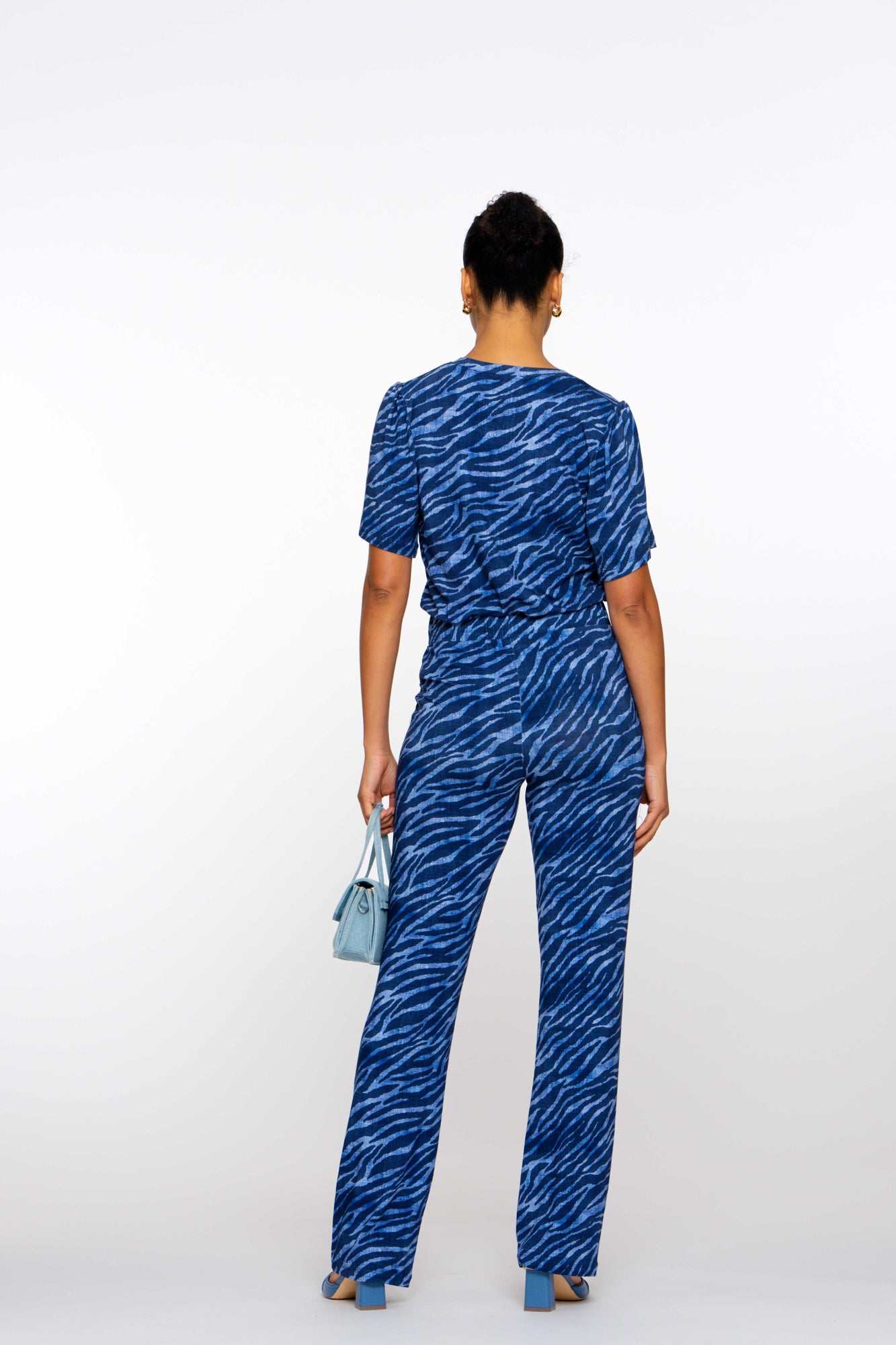 Geisha Fashion Damen Jerseyhose mit Print