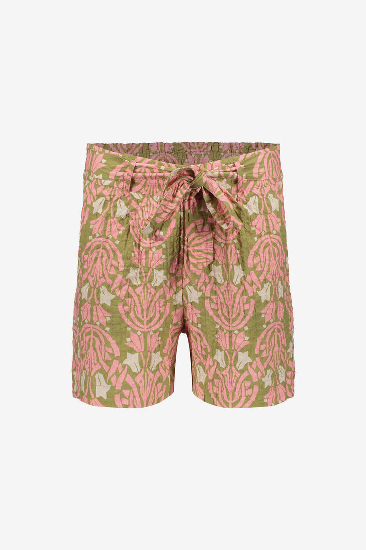 Geisha Fashion Damen Paperbag Shorts