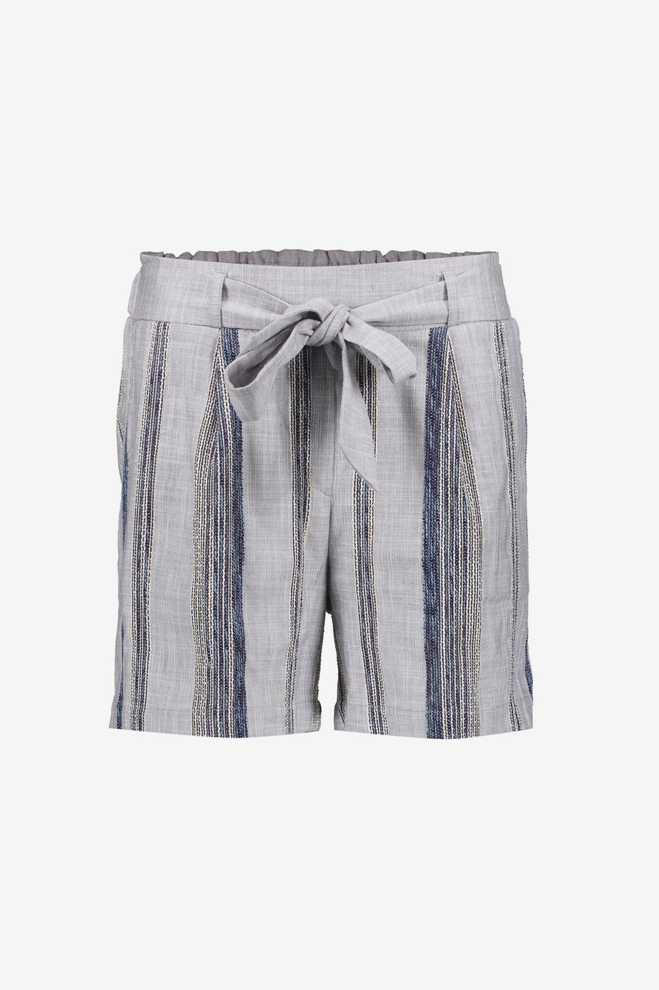 Geisha Fashion Damen Paperbag Shorts mit Streifen