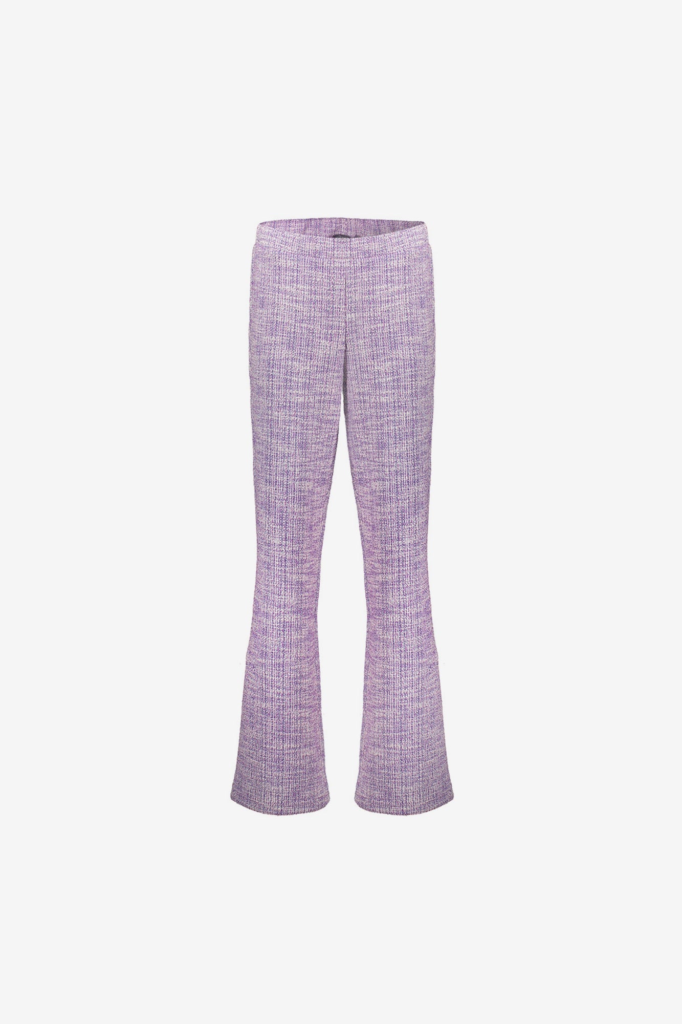 Geisha Fashion Damen Tweed Melange Hose