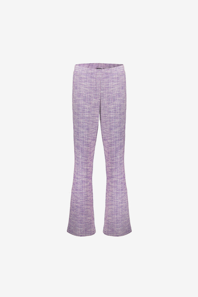Geisha Fashion Damen Tweed Melange Hose