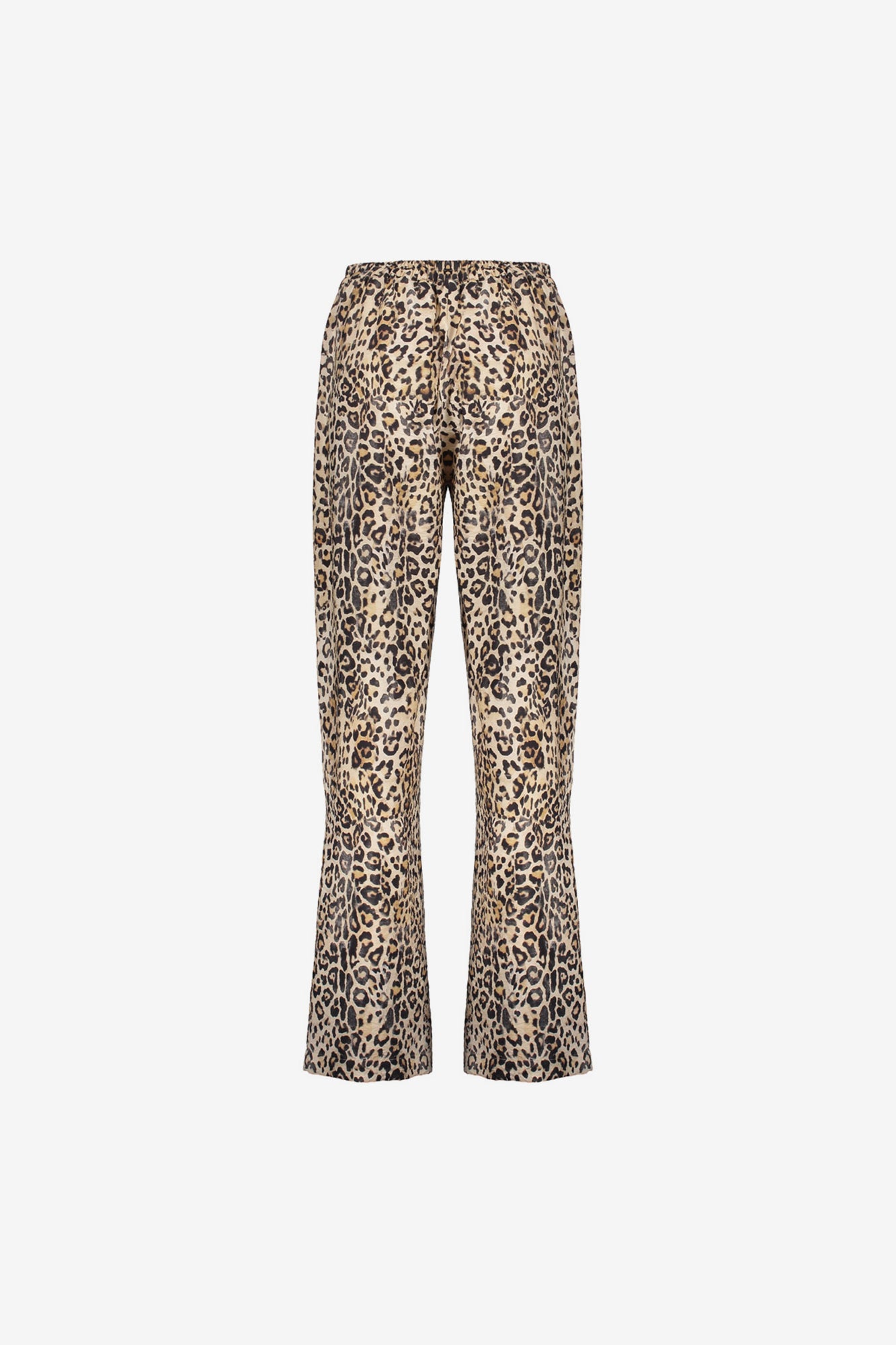 Geisha Fashion Damen Straight Fit Hose mit Leopardenmuster