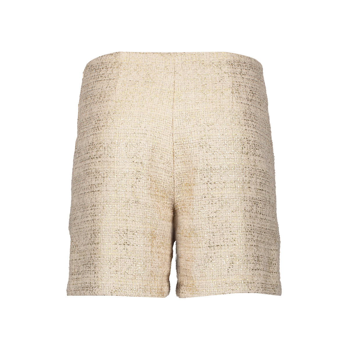Geisha Fashion Damen Lurex Tweed Shorts