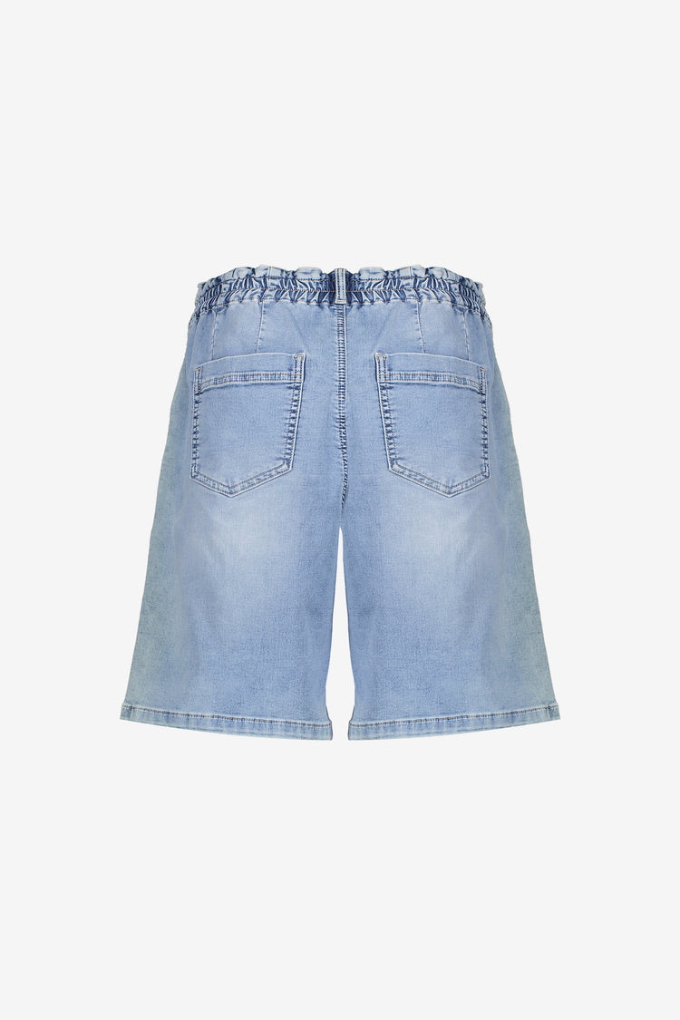 Geisha dames pull on denim short