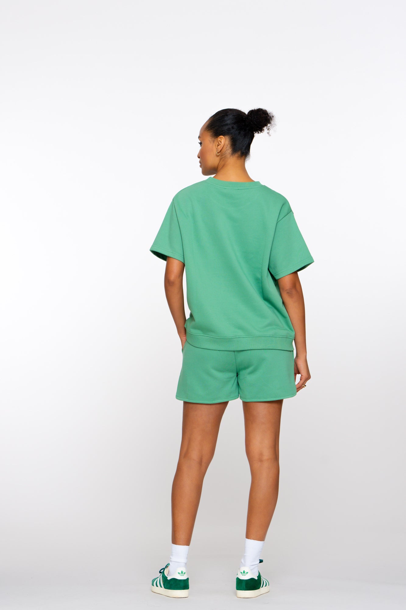 Geisha Fashion Damen bunte Sweatshorts