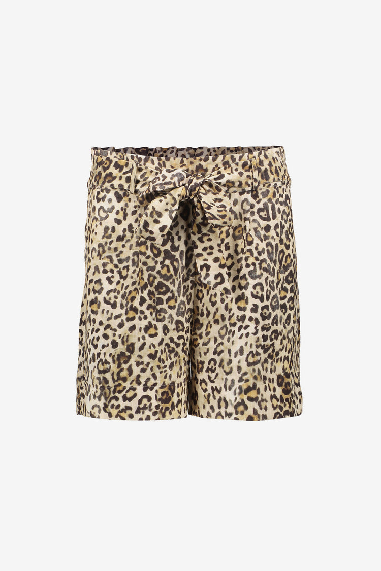 Geisha dames Leopard print short
