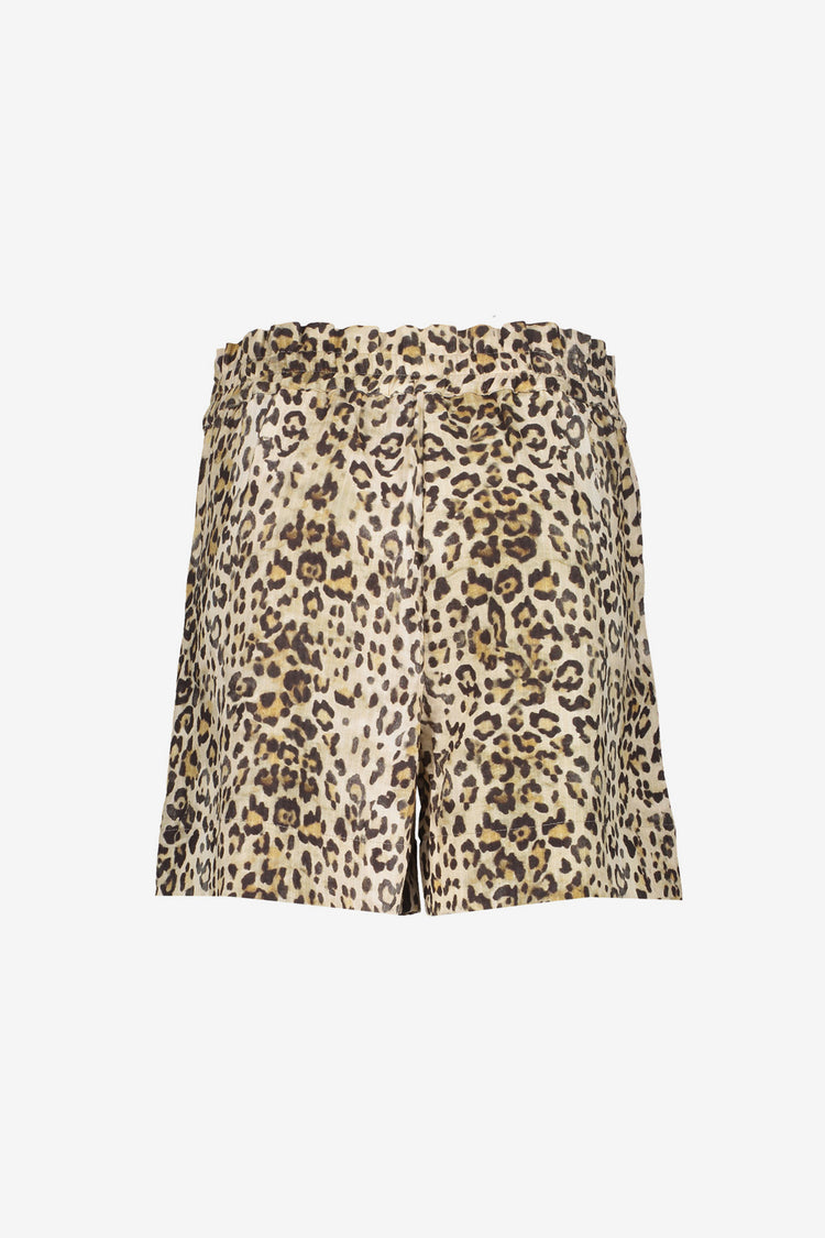Geisha dames Leopard print short