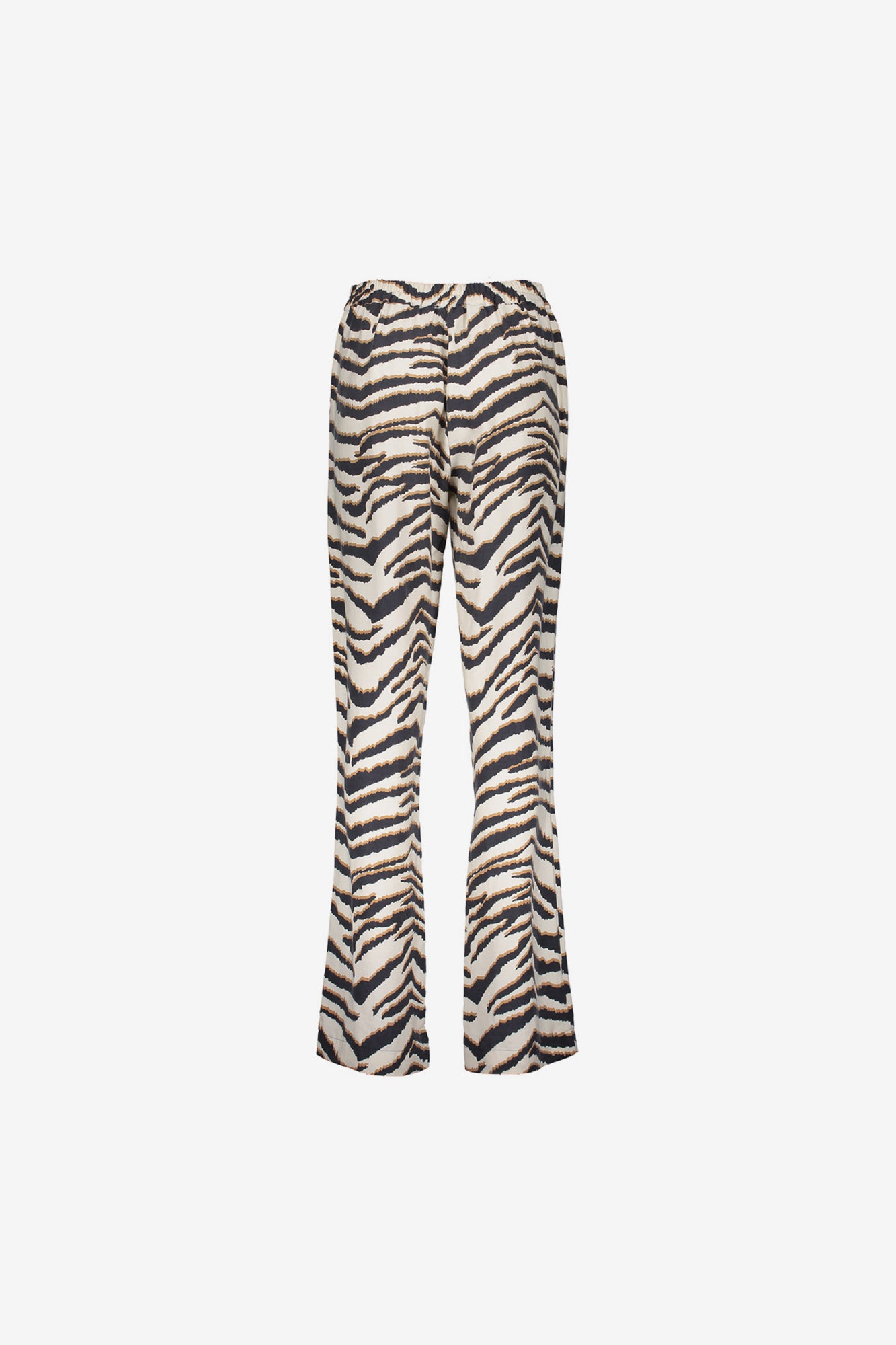 Geisha Fashion Damen Straight Leg Hose mit Zebraprint