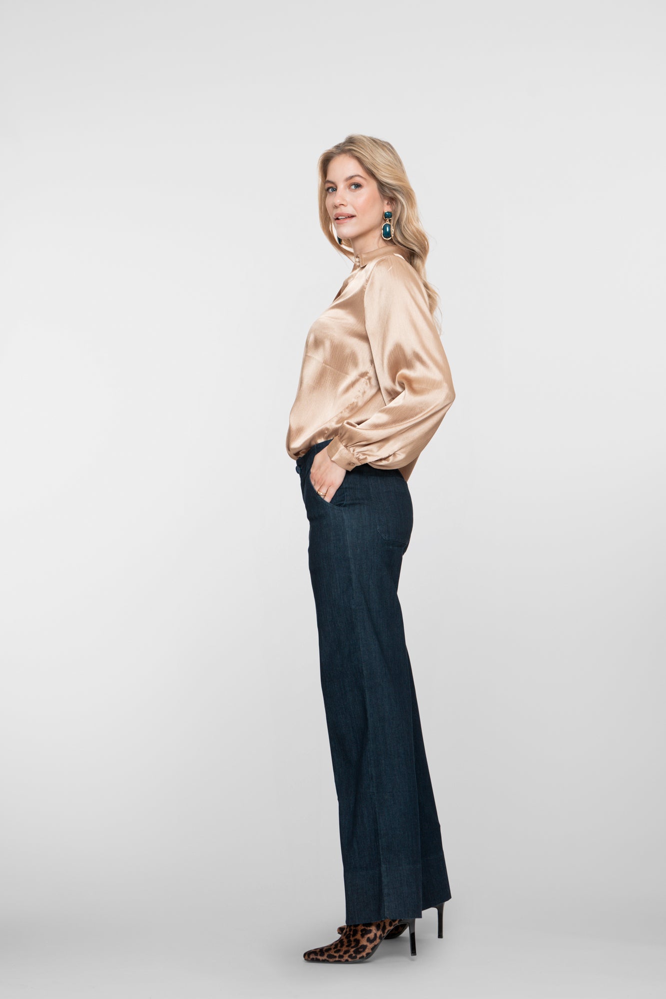 Geisha Damen-Jeans aus Raw Denim