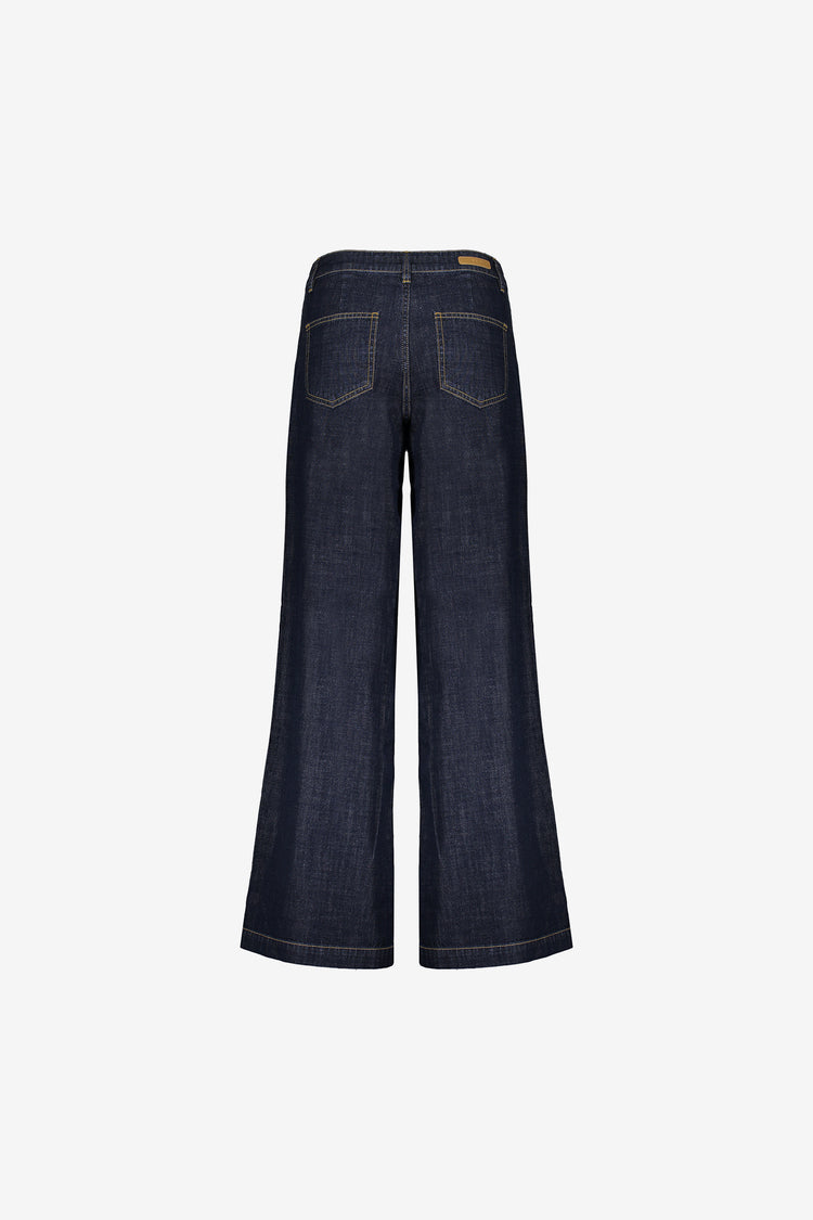 Geisha Damen-Plissee-Jeans