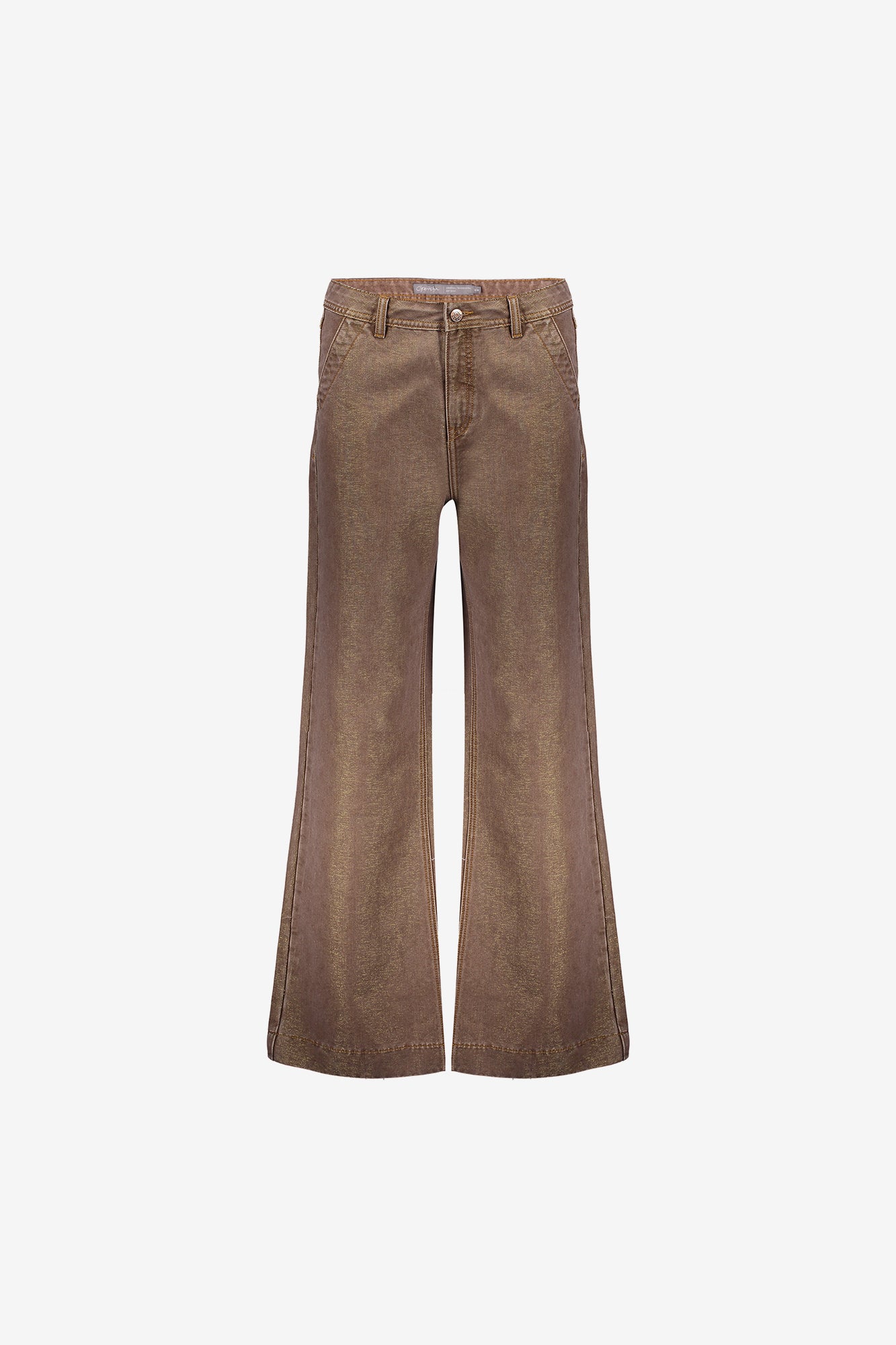 Geisha Damen-Flared-Jeans im Retro-Stil