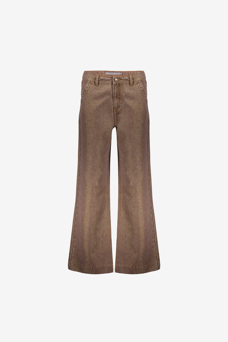 Geisha Damen-Flared-Jeans im Retro-Stil