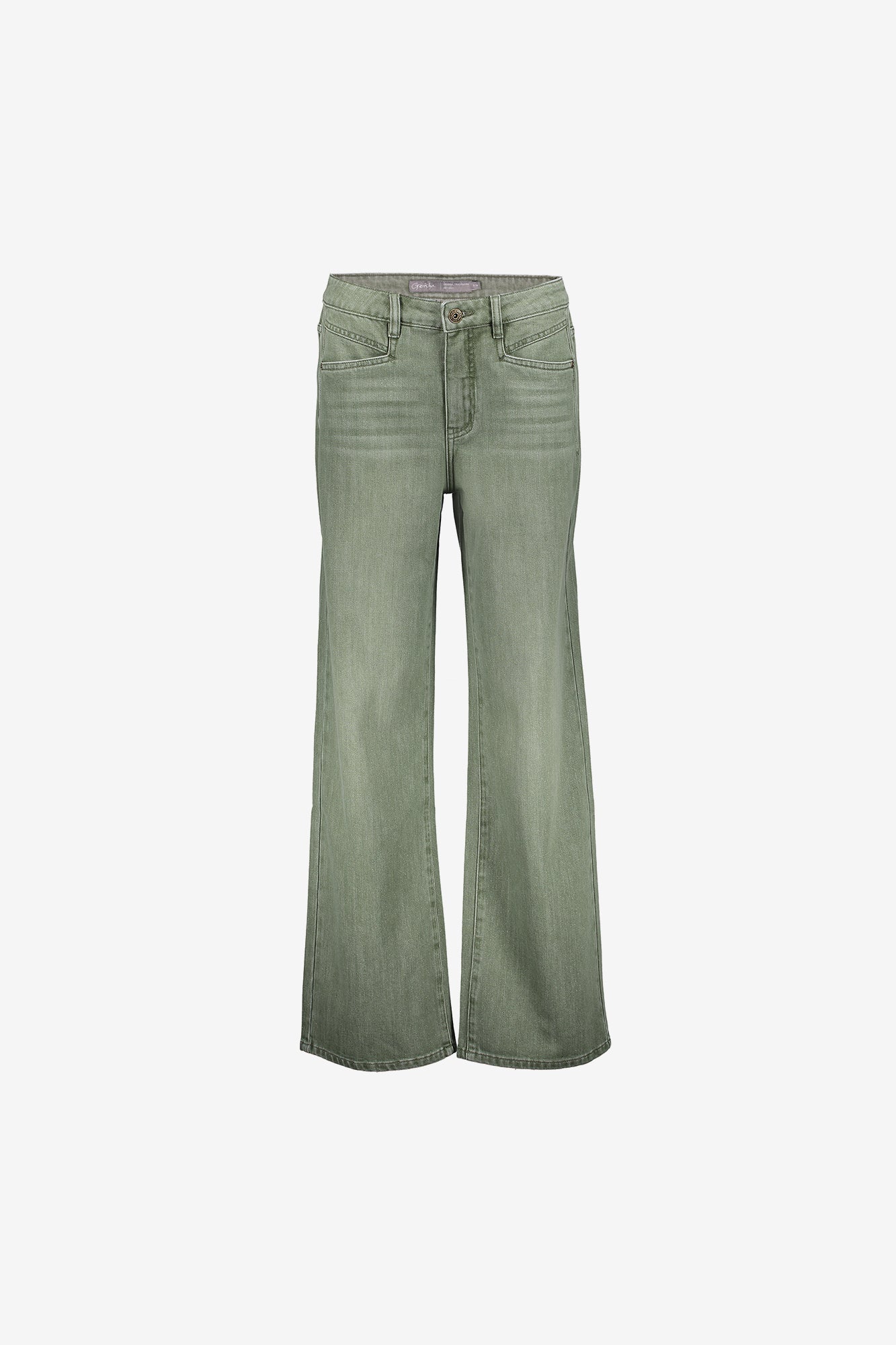 Geisha Damen-Jeans mit weitem Bein und Lurex