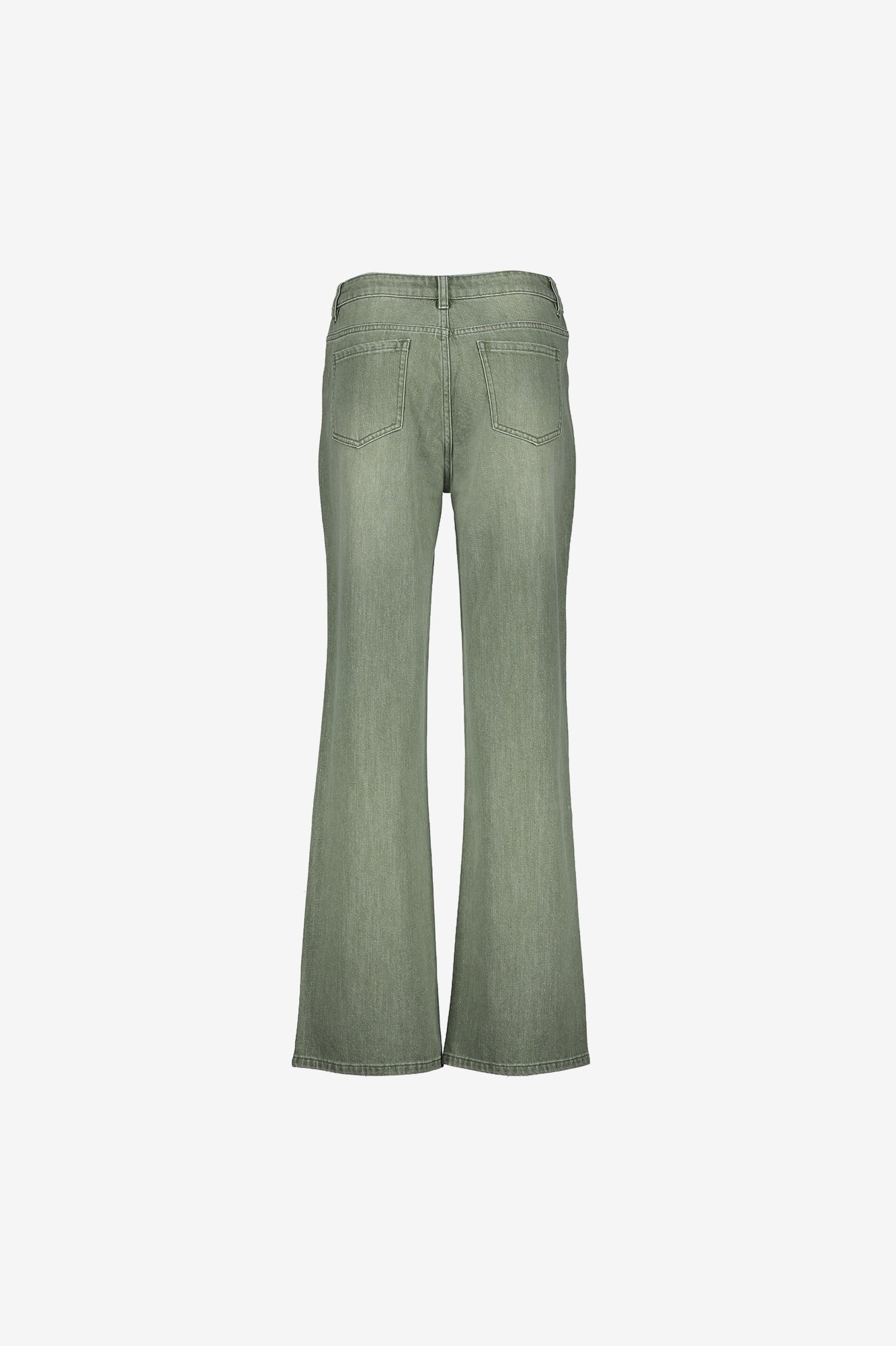 Geisha Damen-Jeans mit weitem Bein und Lurex