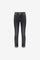 Geisha Damen-Slim-Fit-Jeans mit umgeschlagenen Hosenbeinen