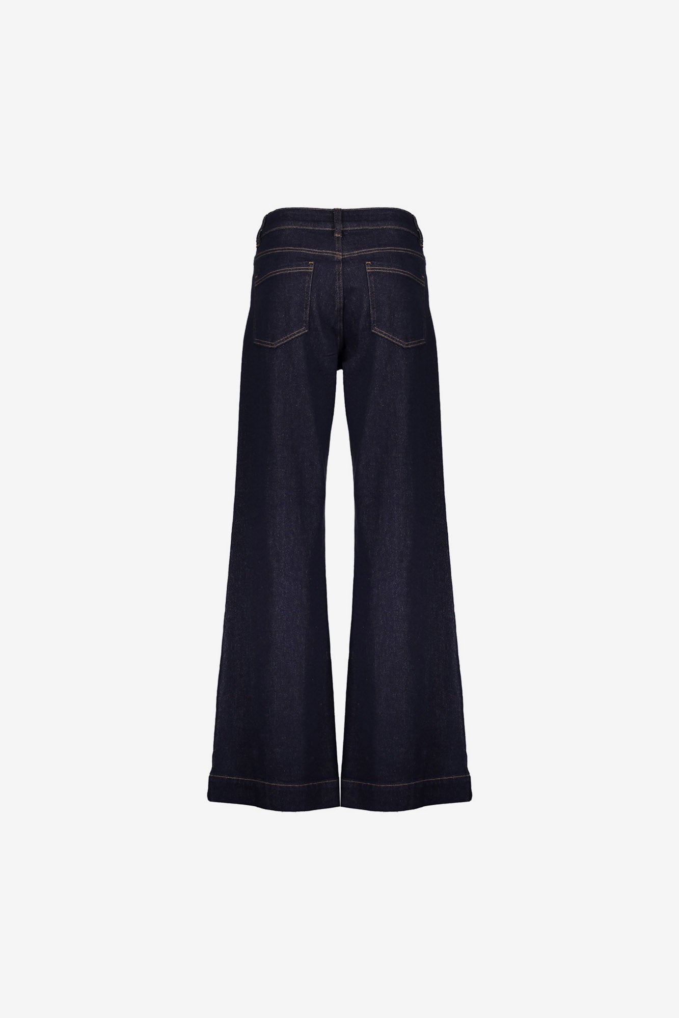 Geisha Damen-Klassische Flared-Denim-Jeans