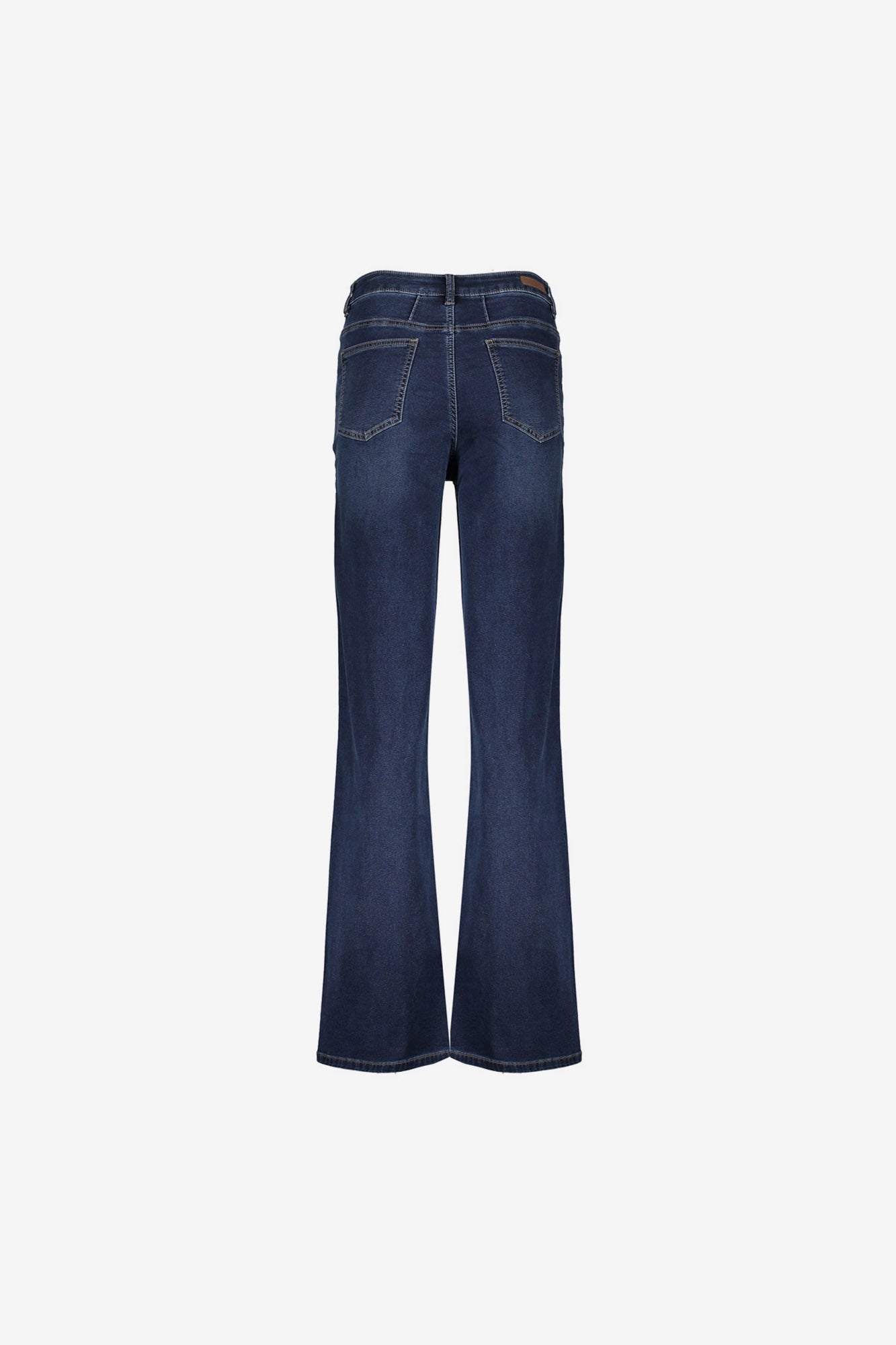 Geisha Damen-Wide-Leg-Jeans mit Kontrastnähten
