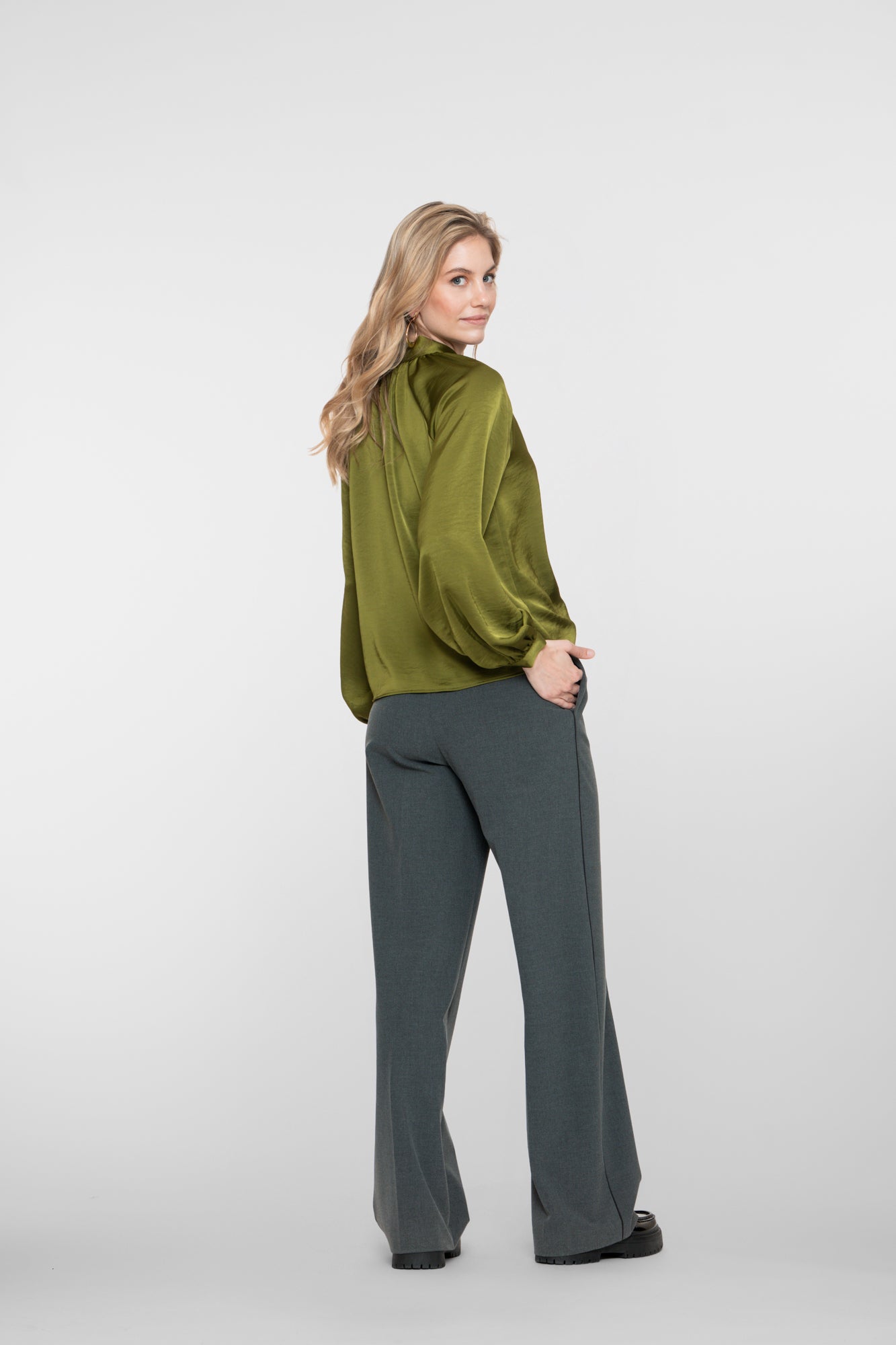 Geisha Damen-Klassische Flared-Hose