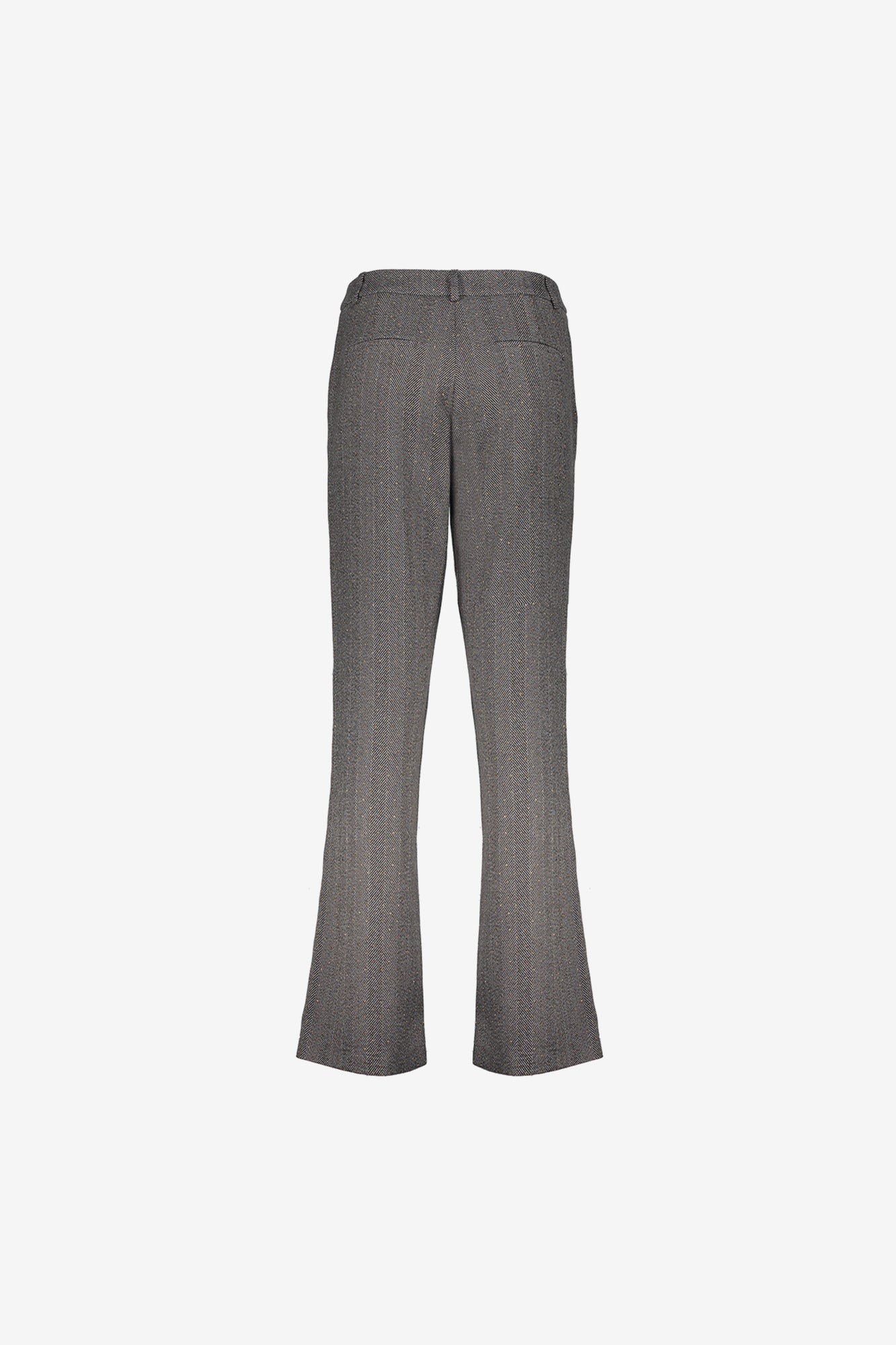 Geisha Damen-Hose mit Fischgrätenmuster und Glitzersteinen