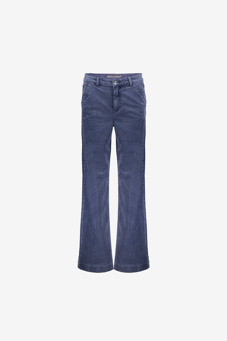 Geisha Damen-Cordjeans in Indigo
