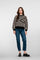 Geisha Damen-Skinny-Jeans mit hohem Bund