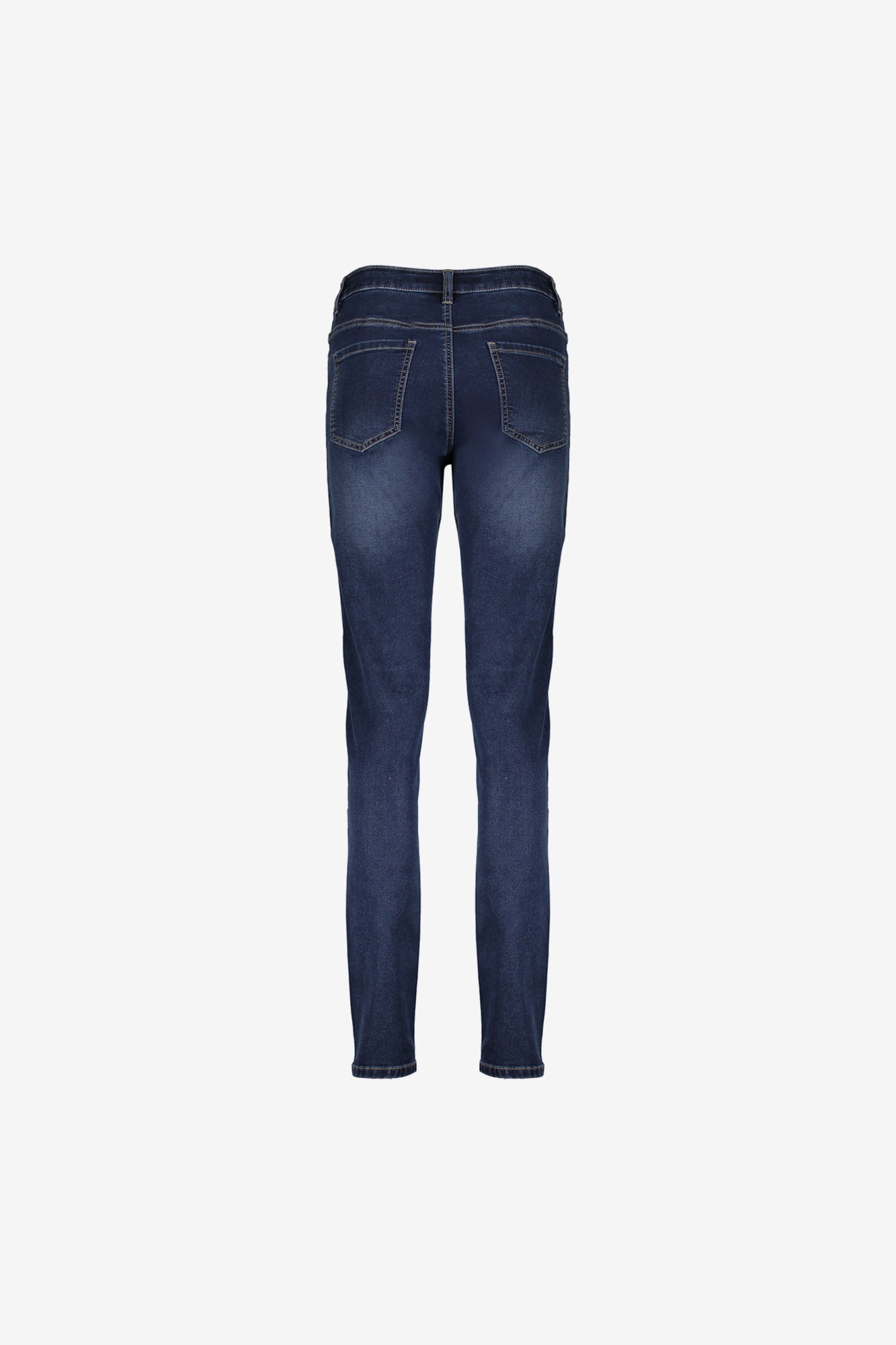 Geisha Damen-Skinny-Jeans mit hohem Bund