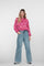 Geisha Damen Jeans mit weitem Bein