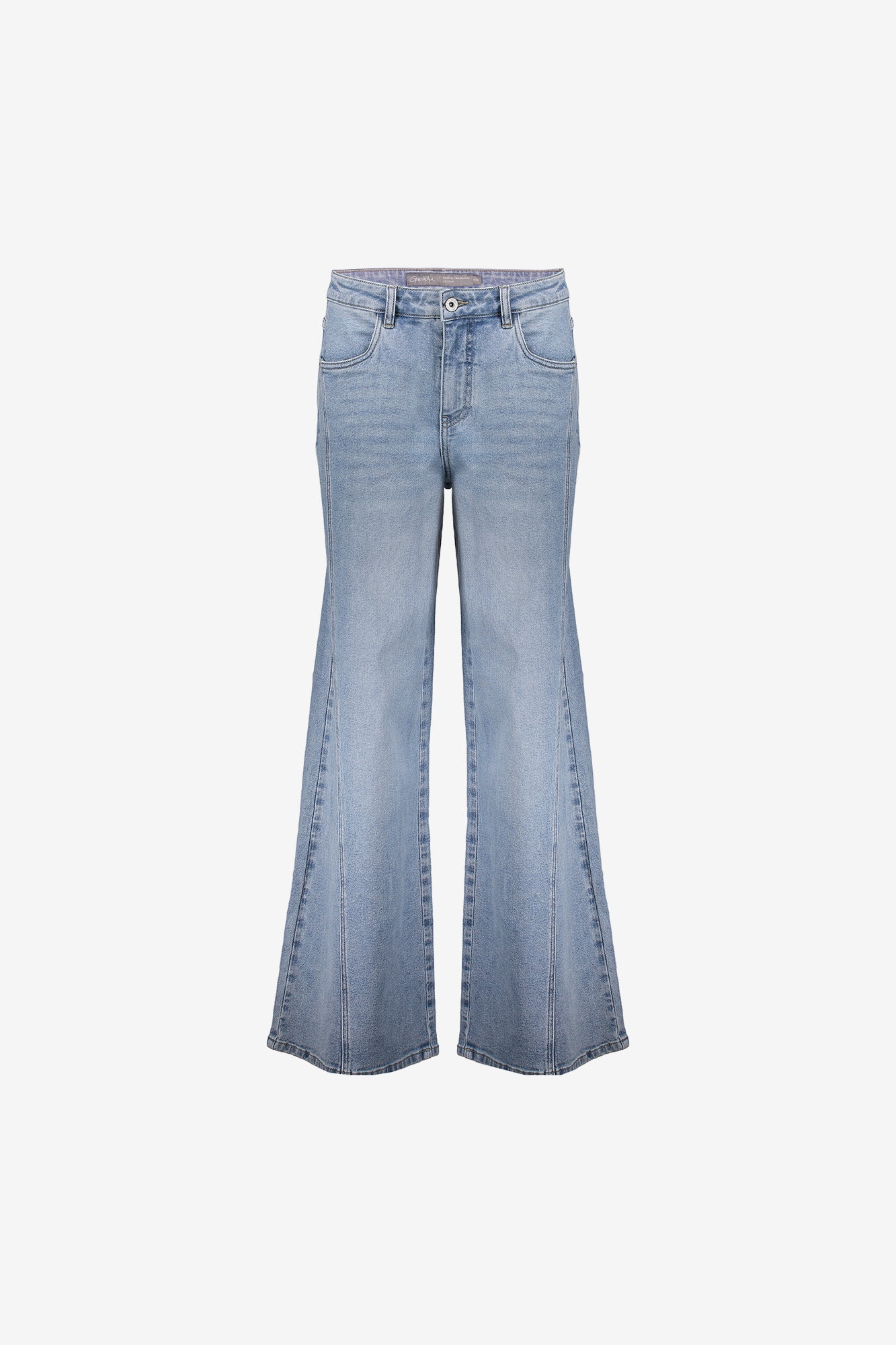 Geisha Damen Jeans mit weitem Bein
