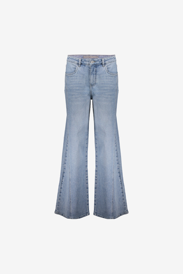 Geisha Damen Jeans mit weitem Bein