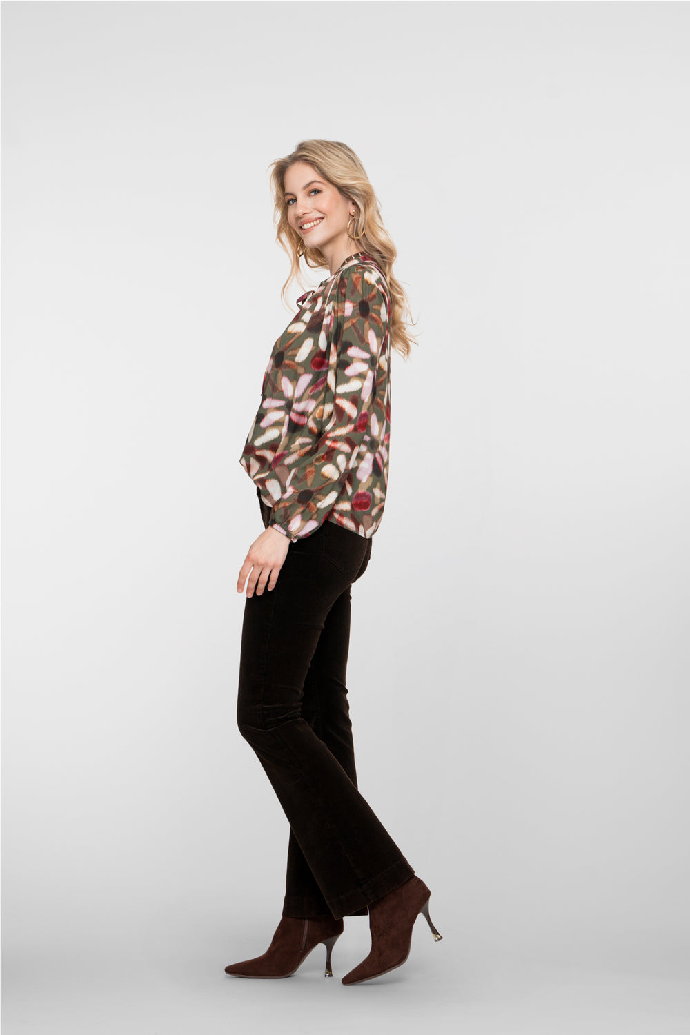Geisha Damenhose mit aufgesetzten Pattentaschen